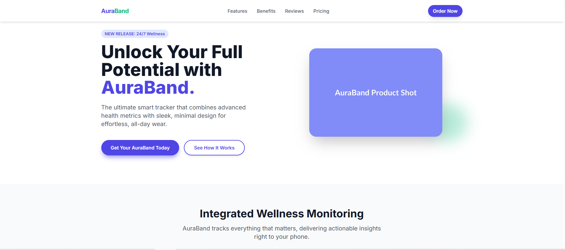 AuraBand Smart Tracker